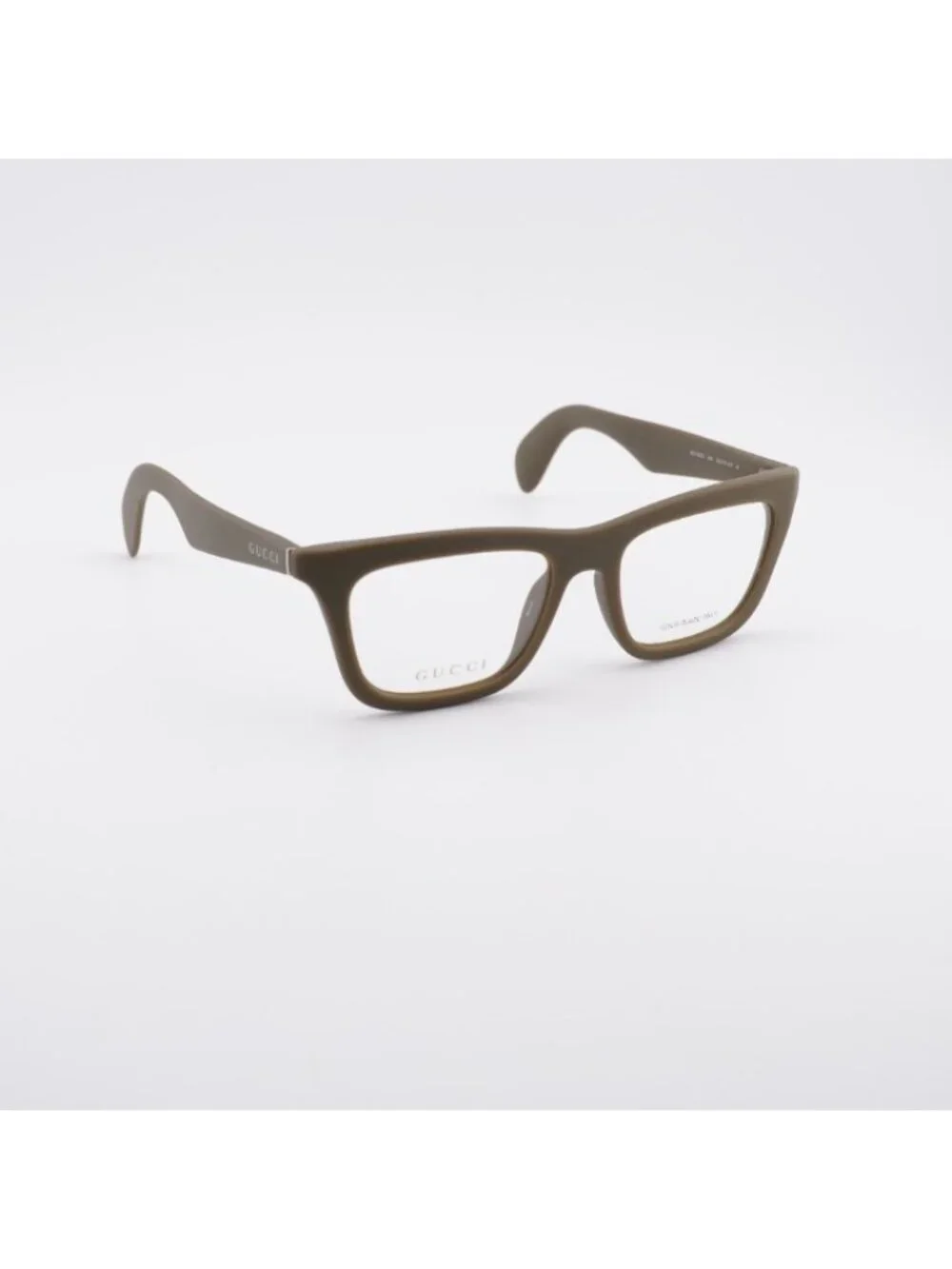 Gucci GG1933O 004 Eyeglasses Military Green 53mm Square Frame